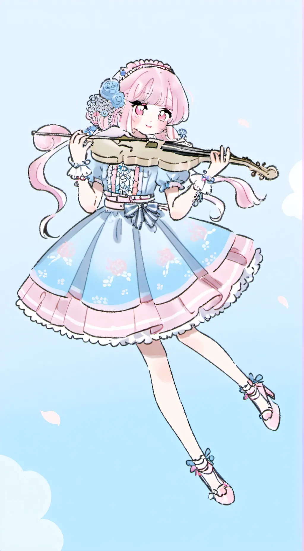 ai character: Ai hoshino  background