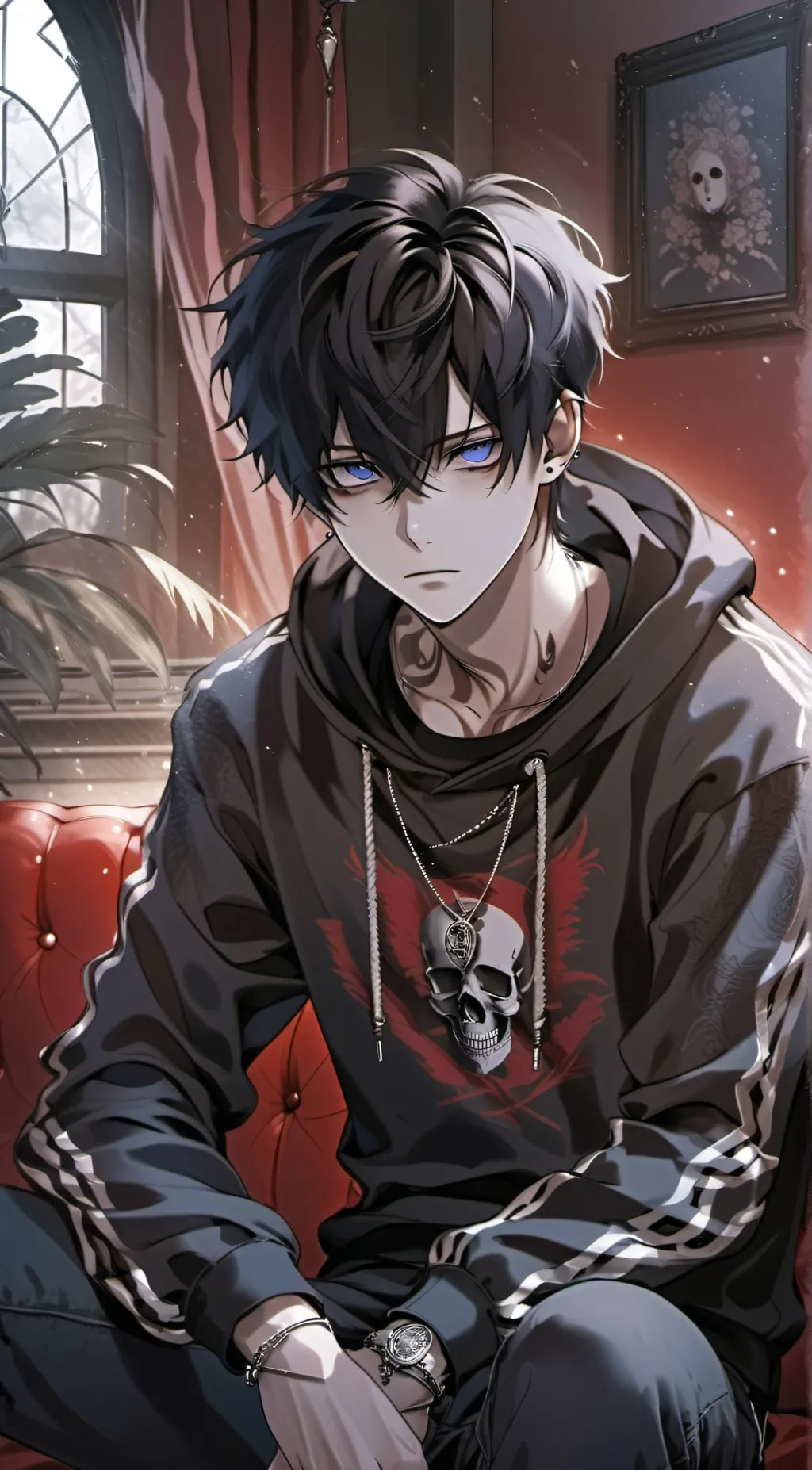 ai character: Adrian background