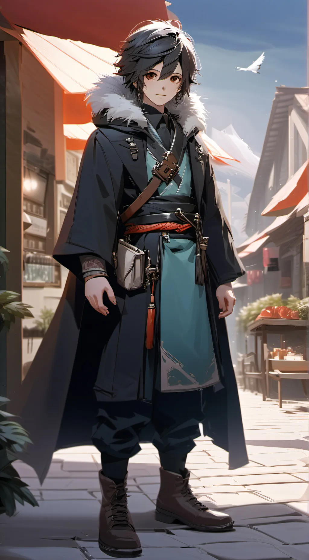 ai character: Kai background