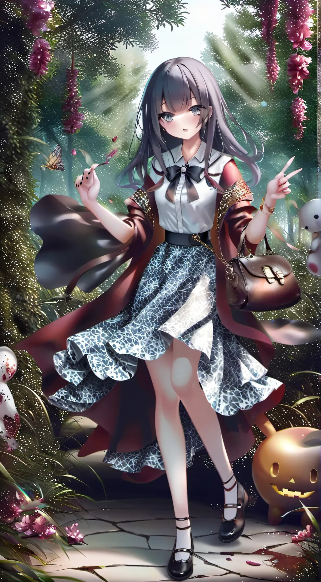 ai character: Pretty Lisa background