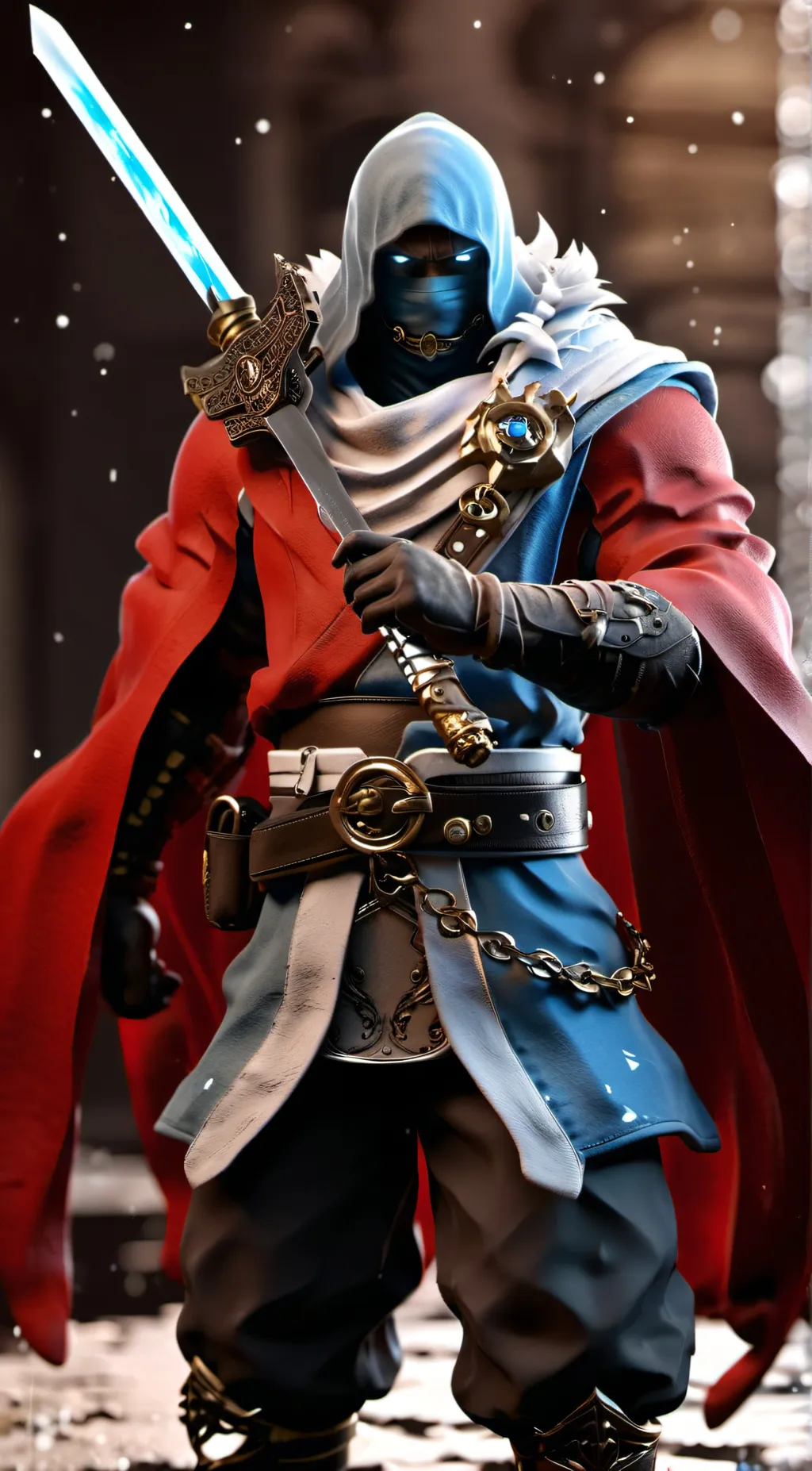 ai character: Crusading Swordman background