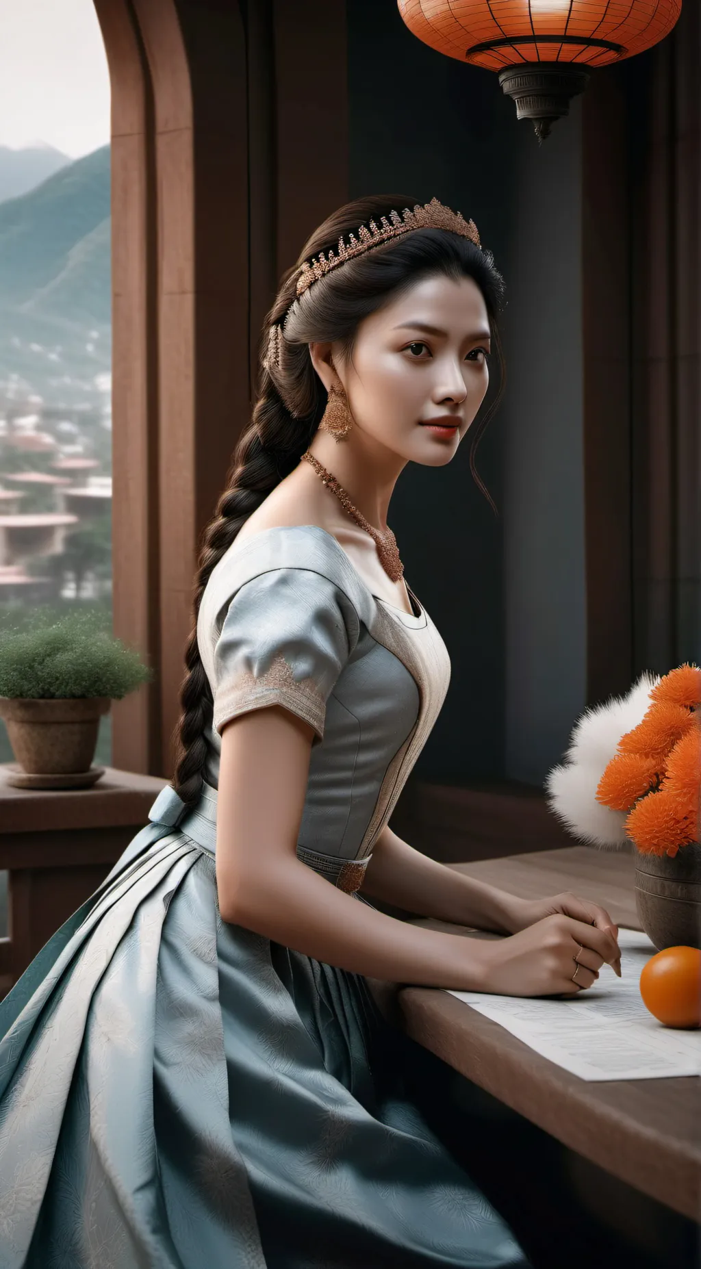 ai character: Mha  🔴period🔴 background