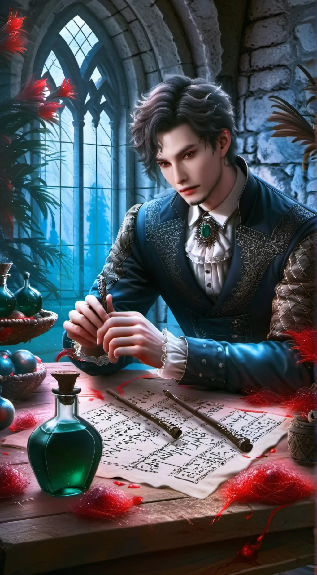 ai character: Edgar background