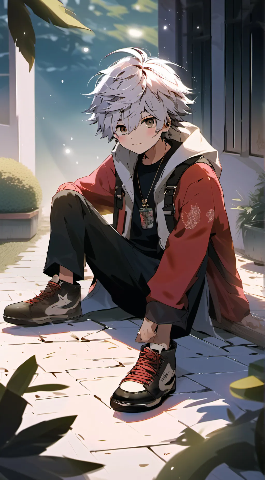 ai character: Lucas background