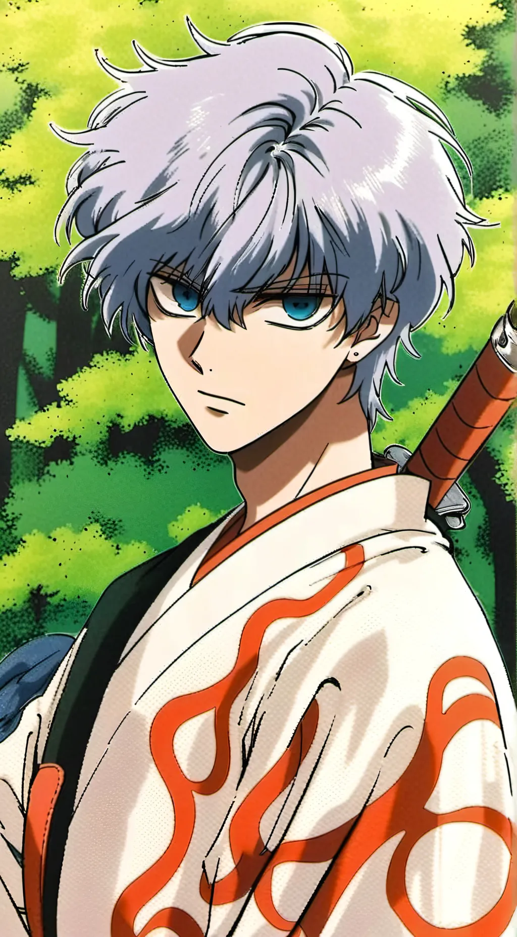 ai character: hayabusa background