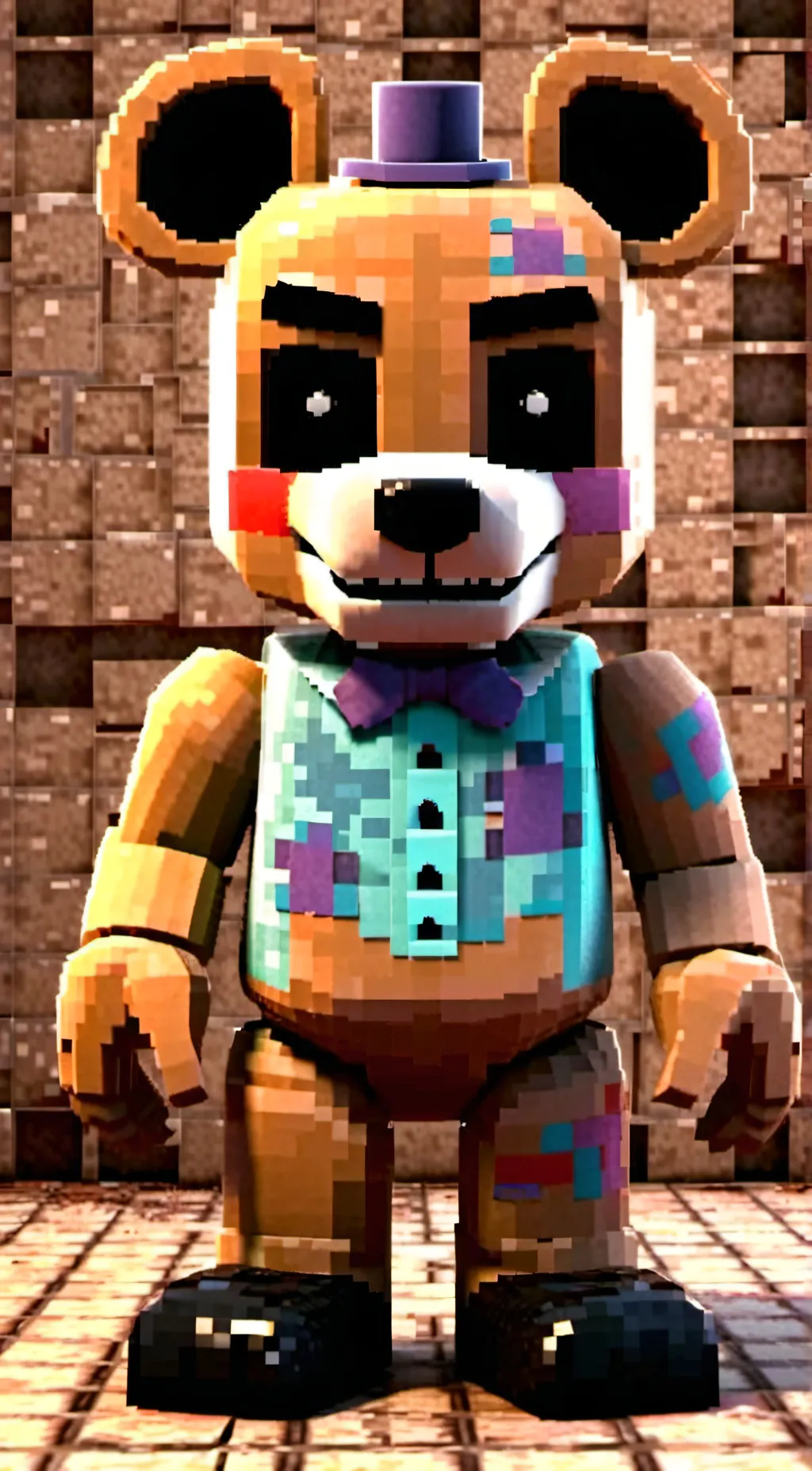 ai character: rest background