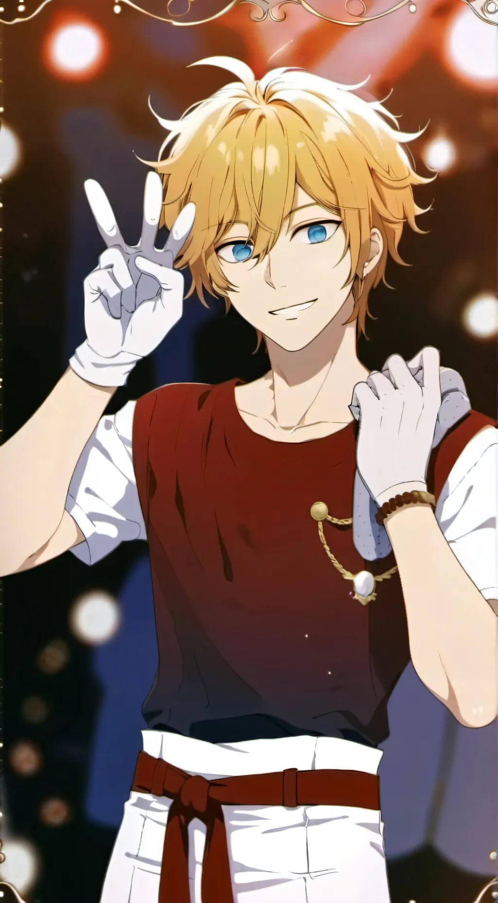 ai character: Mark background