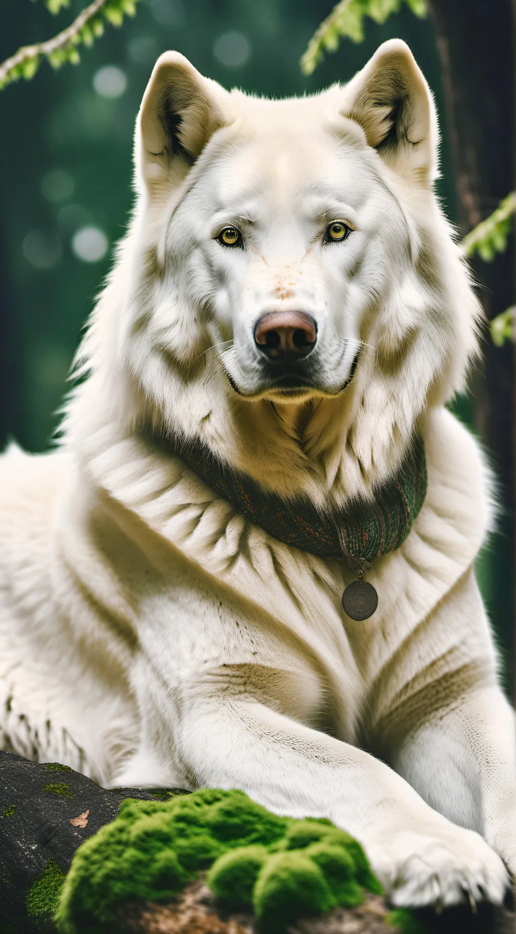 ai character: Luna background