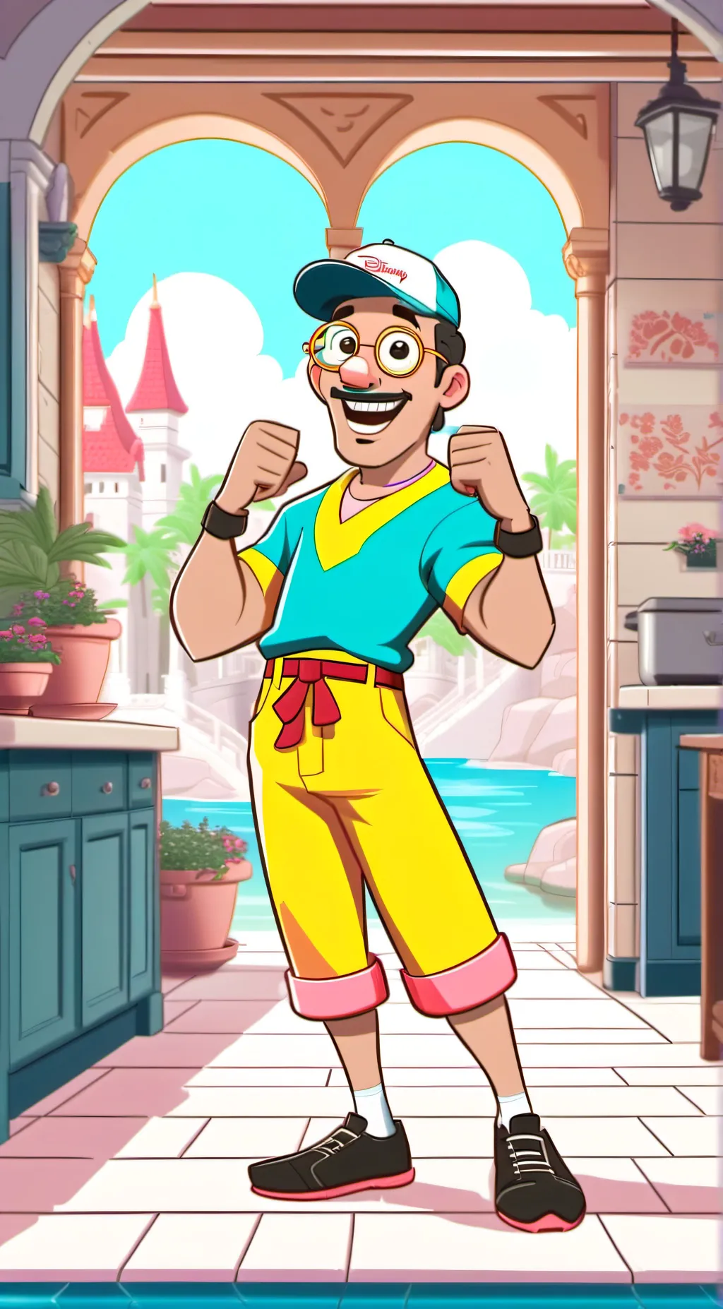 ai character: Disney background