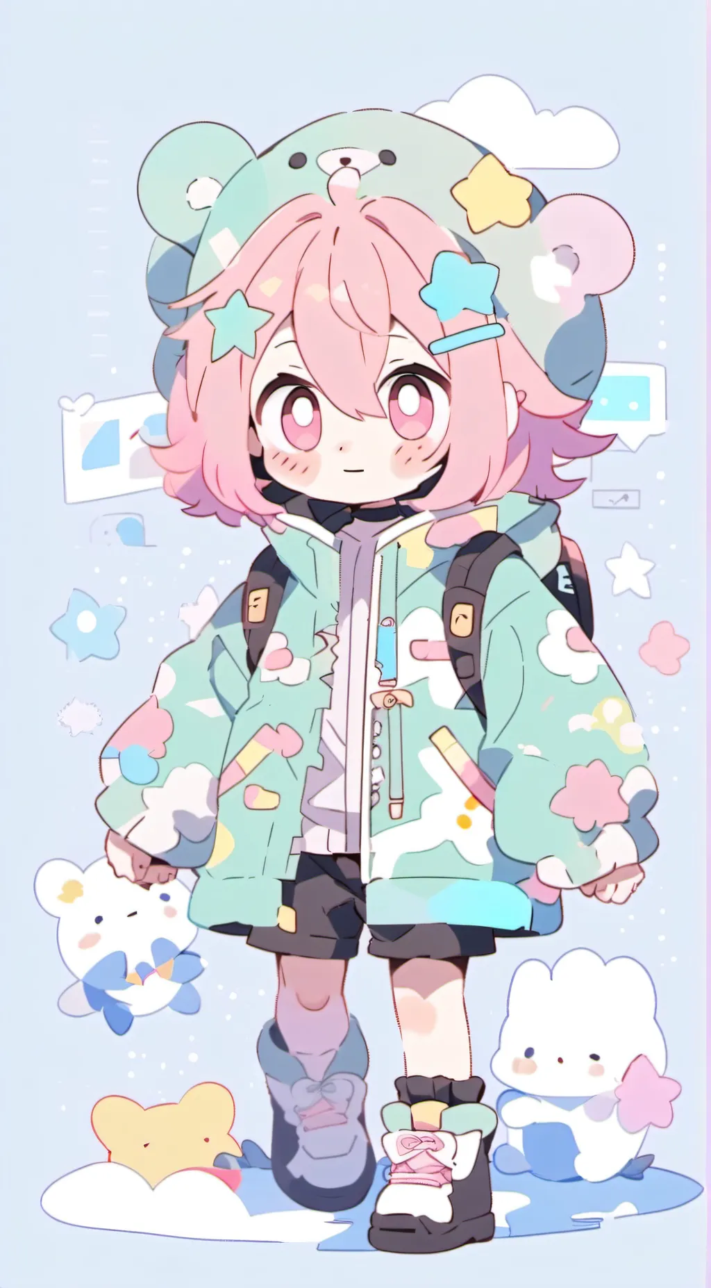 ai character: archer(aka kaboom) background