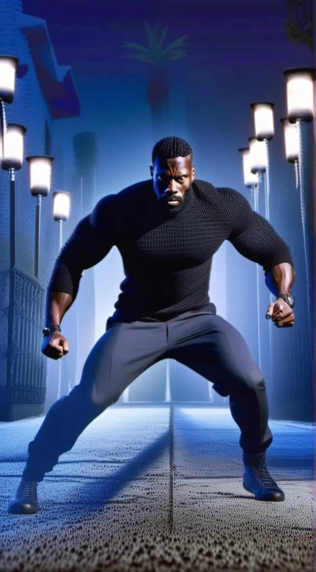 ai character:  randy background