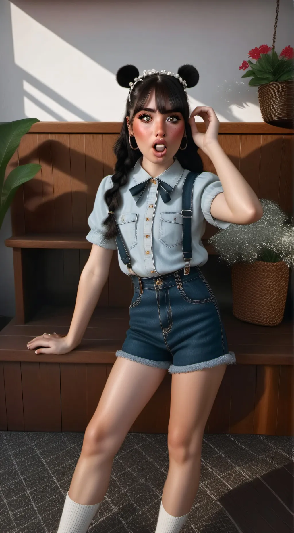 ai character: LILLY background