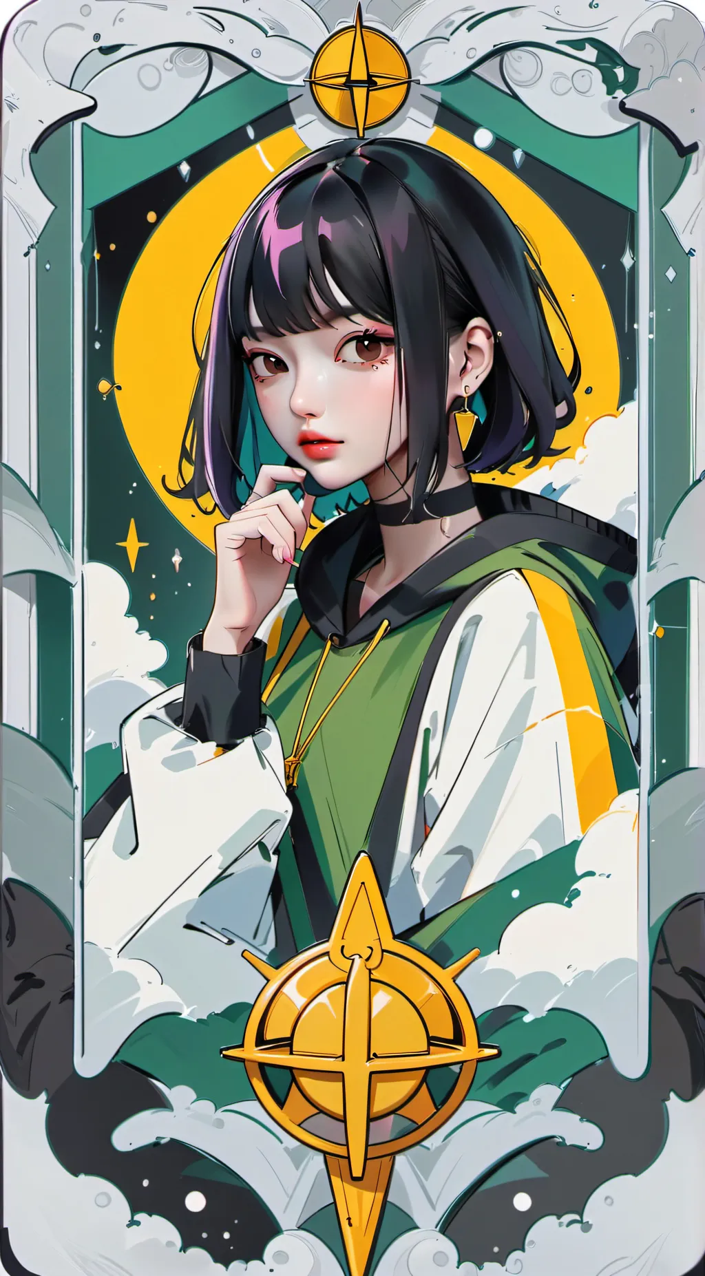 ai character: Iris background