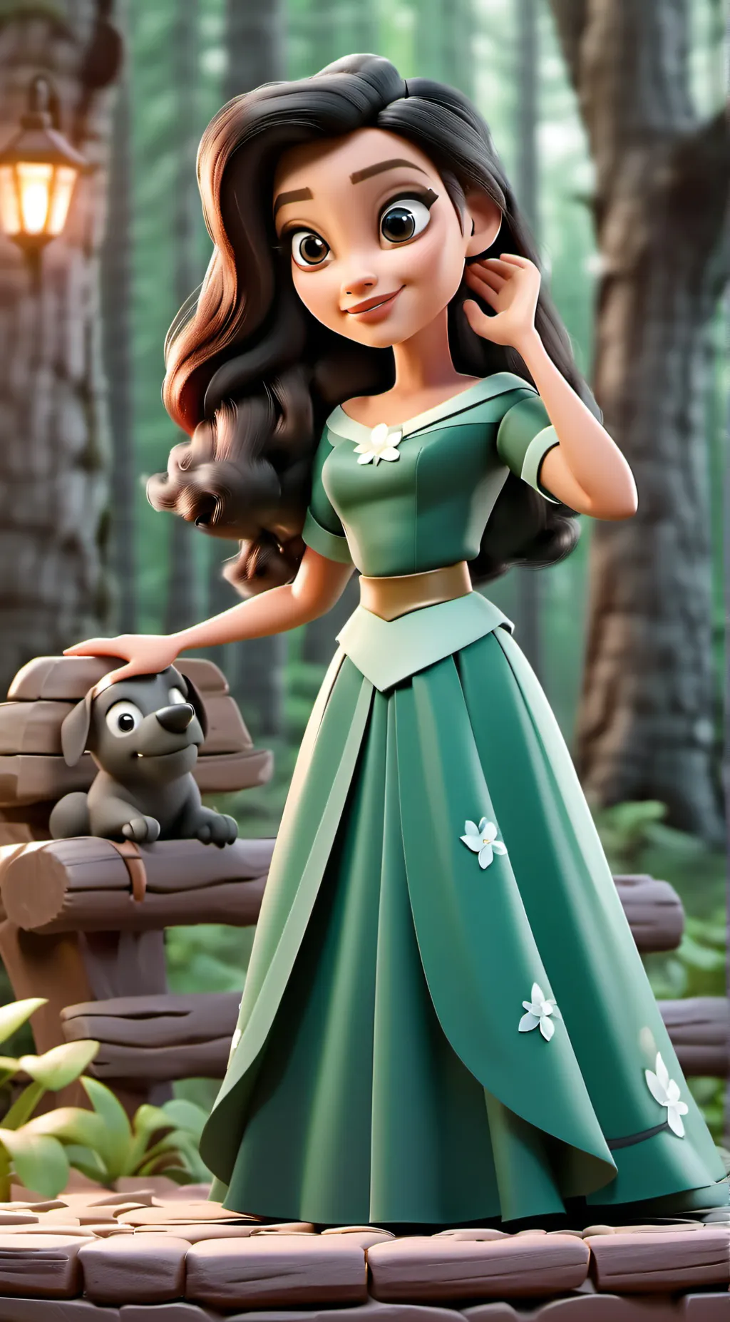 ai character: Hazbin hotel background