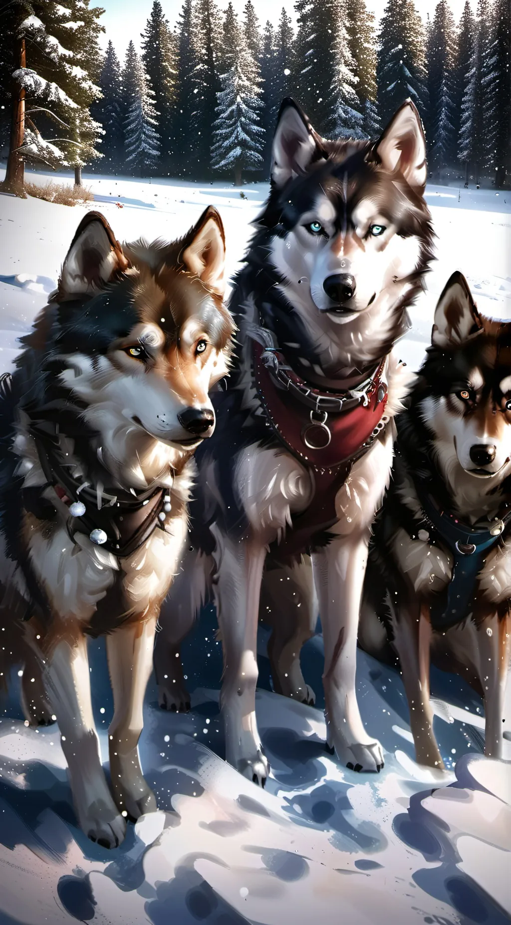 ai character: Wolf Brothers background