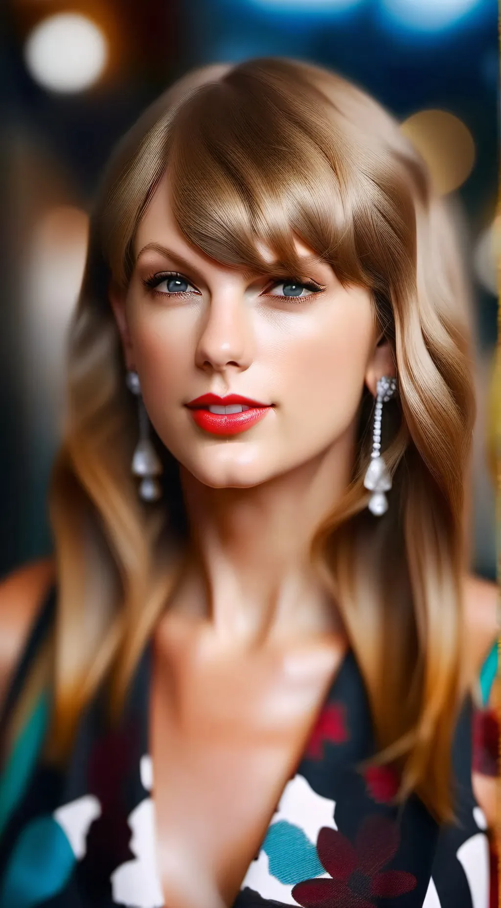 ai character: Taylor Swift  background