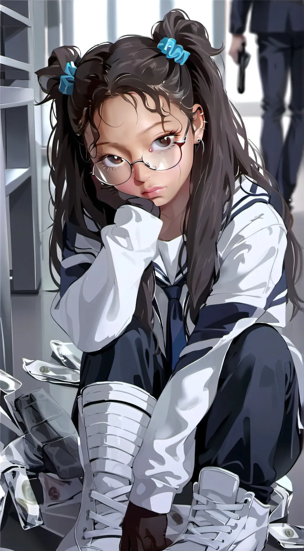 ai character: 🎀Markia Walter🎀 background