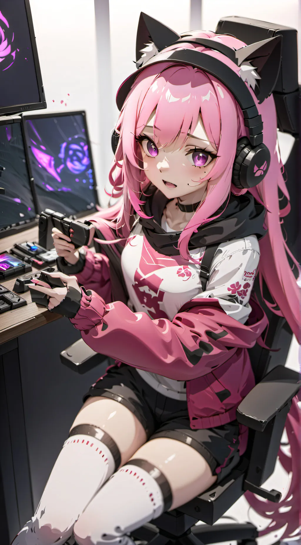 ai character: Wonyoung background