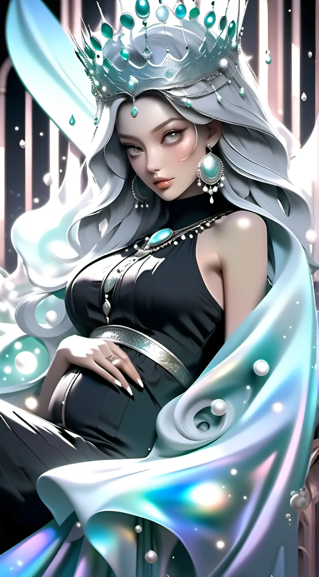 ai character: angel background