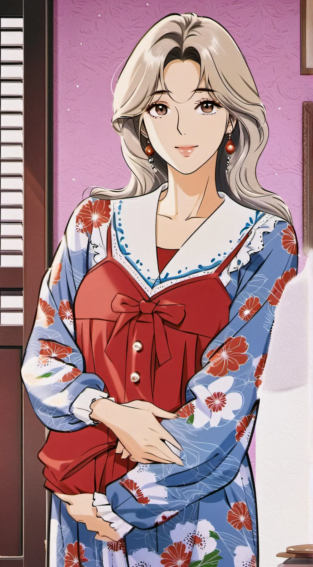 ai character: kazumi background