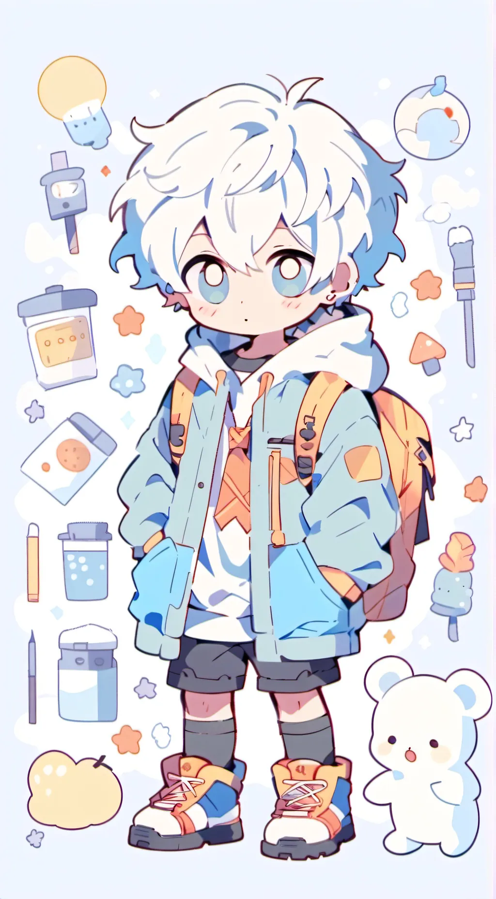 ai character: Cameron background