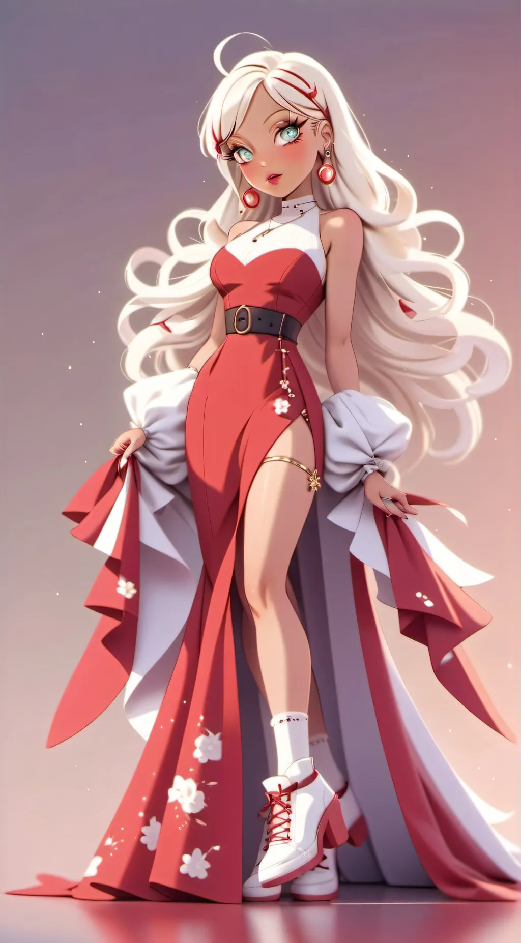 ai character: focus background