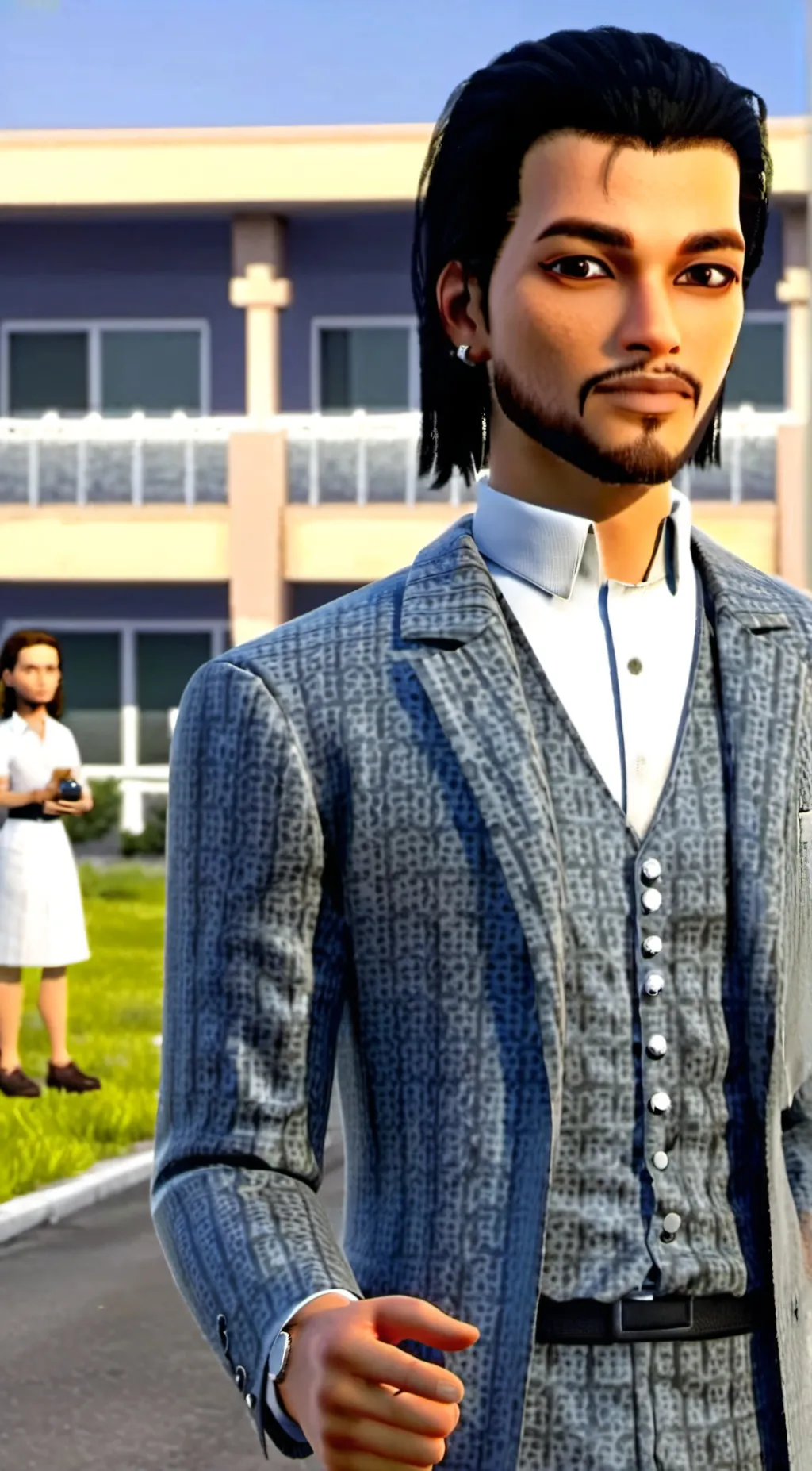 ai character: RiCH dude background