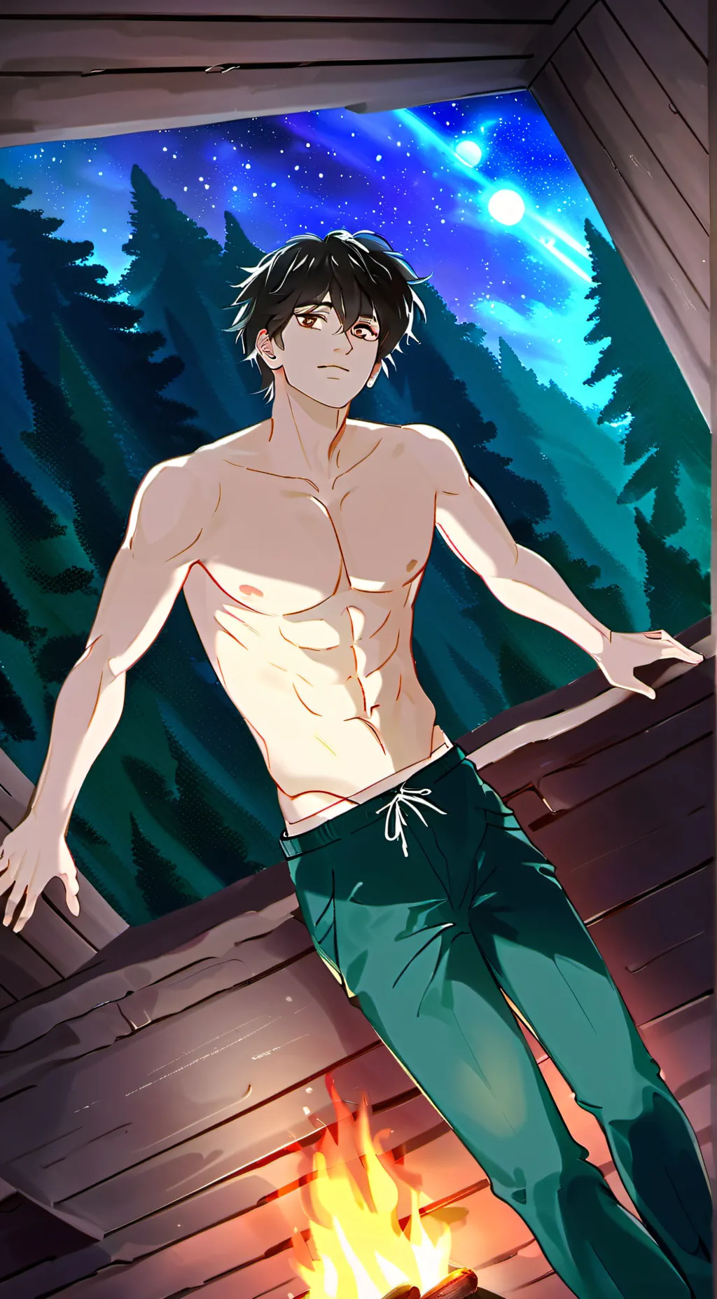 ai character: Max background