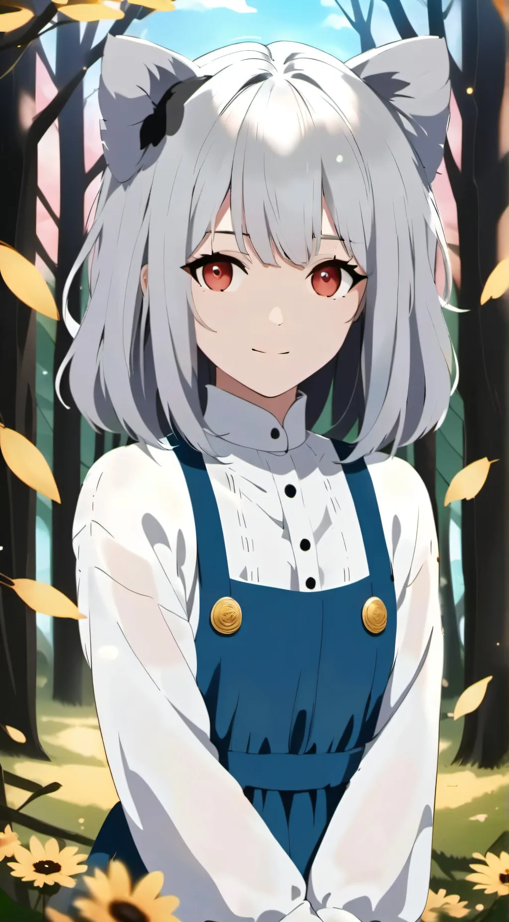 ai character: mha x chainsaw man background