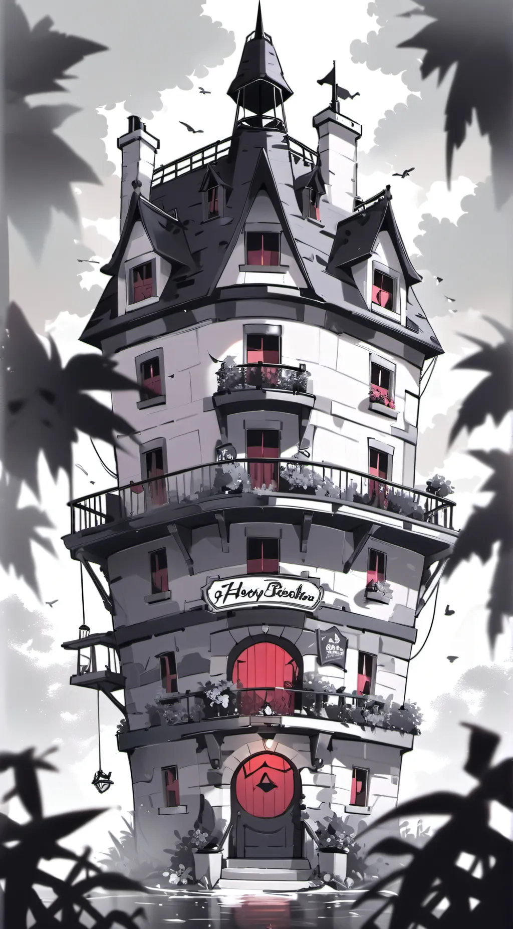 ai character: Hazbin background