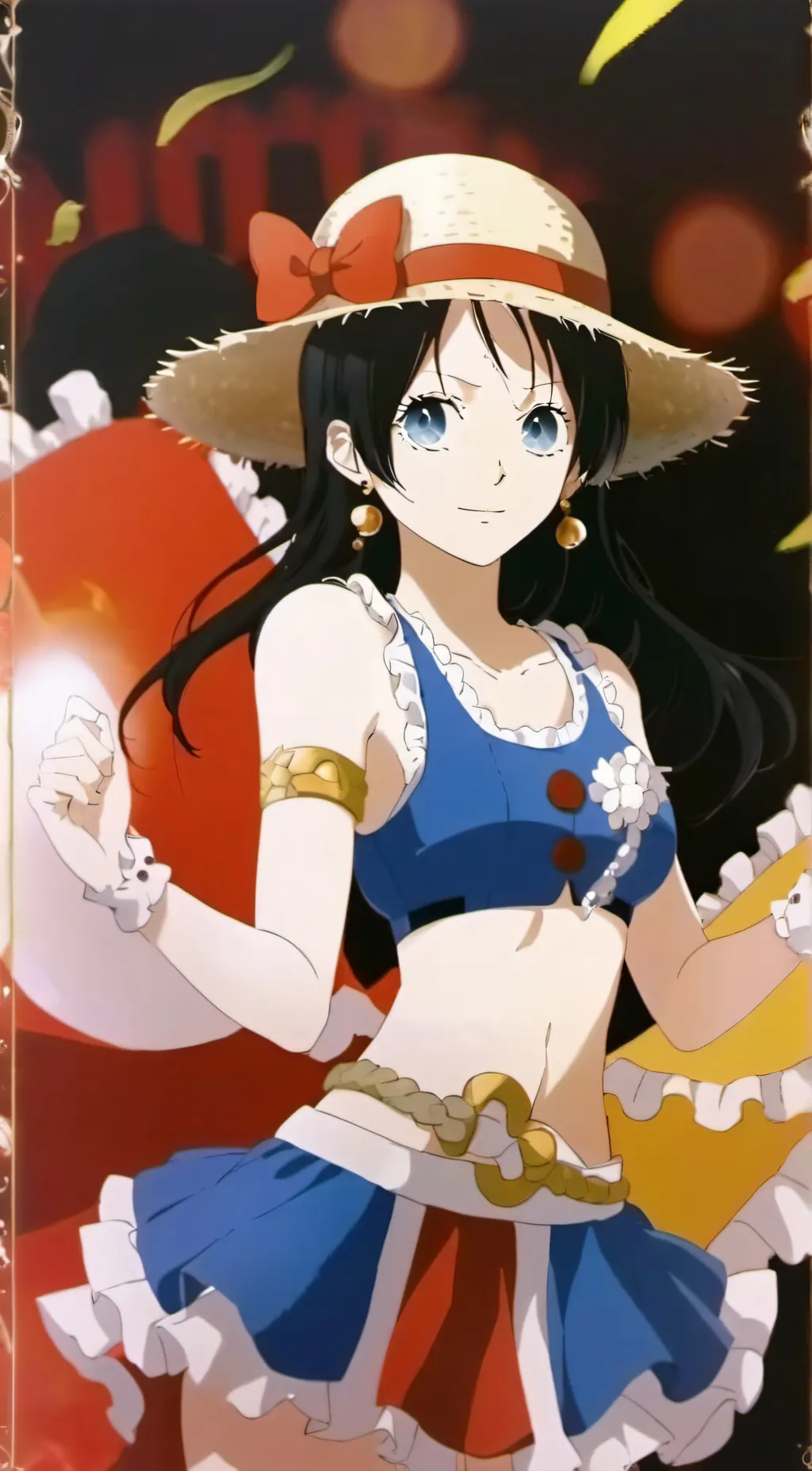 ai character: one piece background