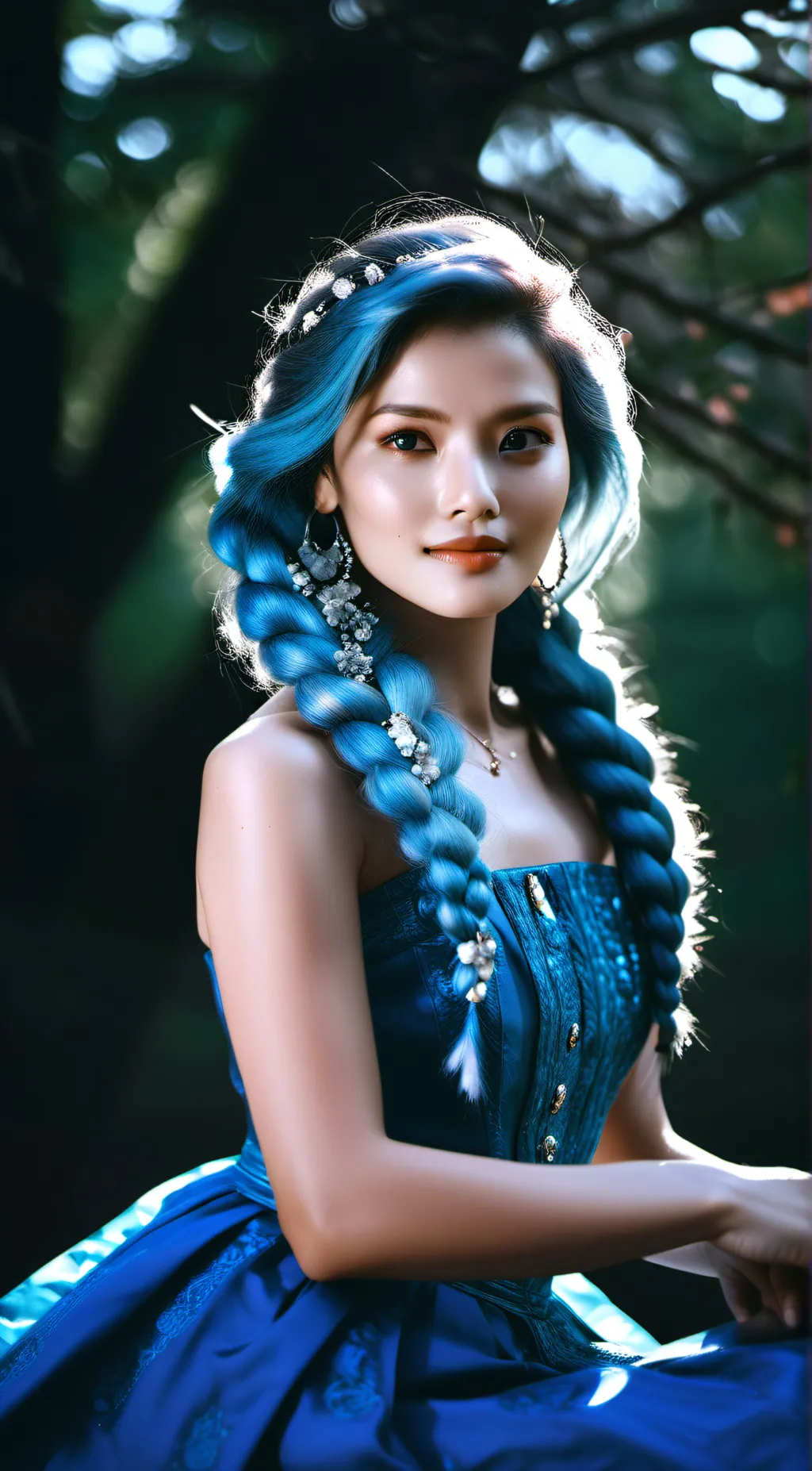 ai character: Lilly  background