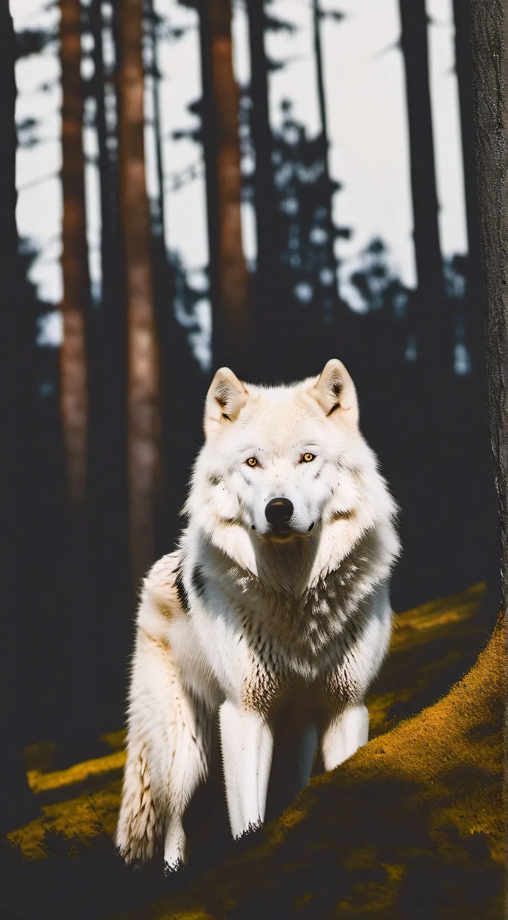 ai character: lisa the wolf background