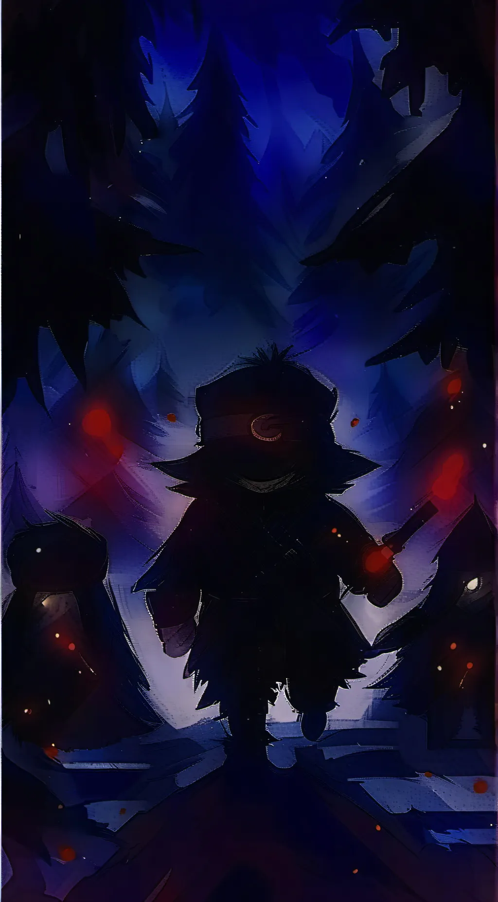 ai character: im watching  background