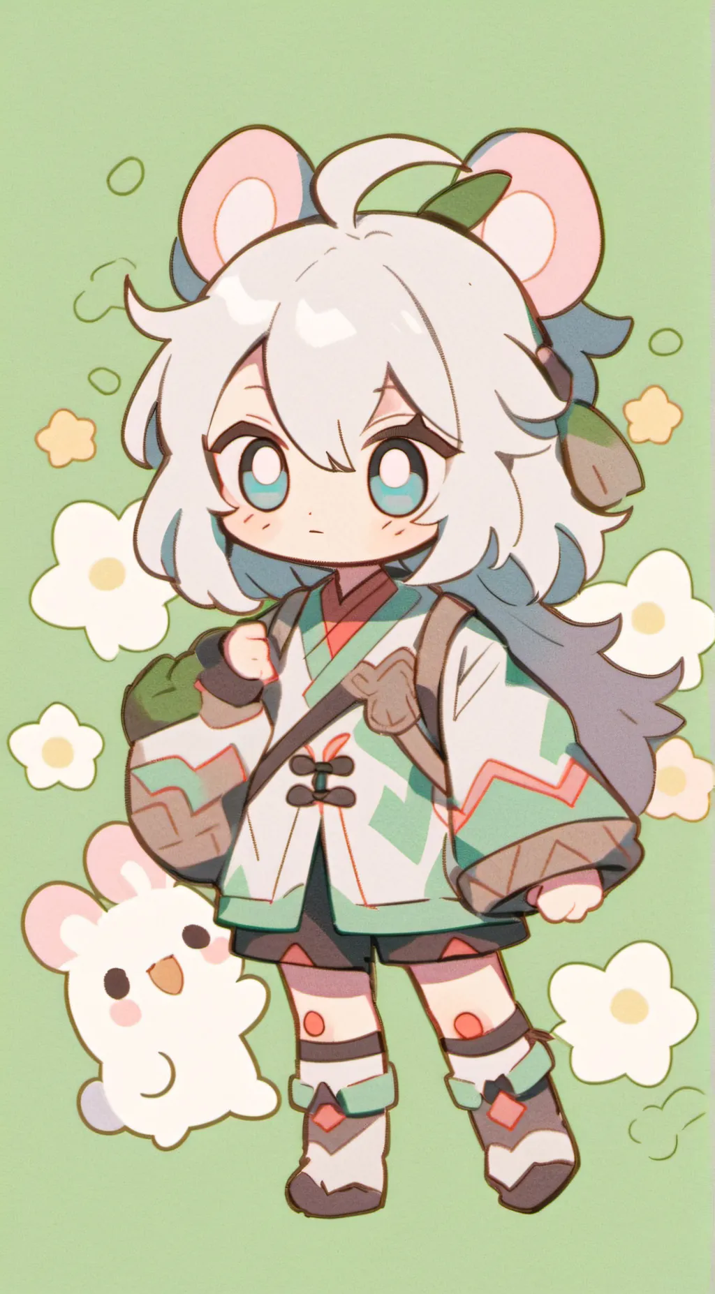 ai character: Hipe background