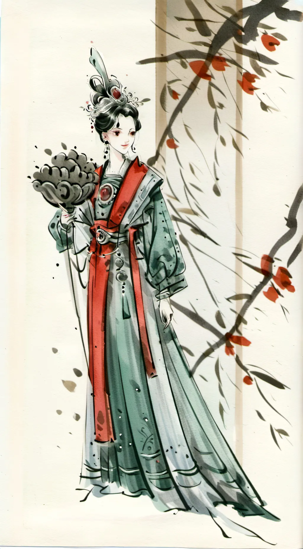 ai character: ruby background