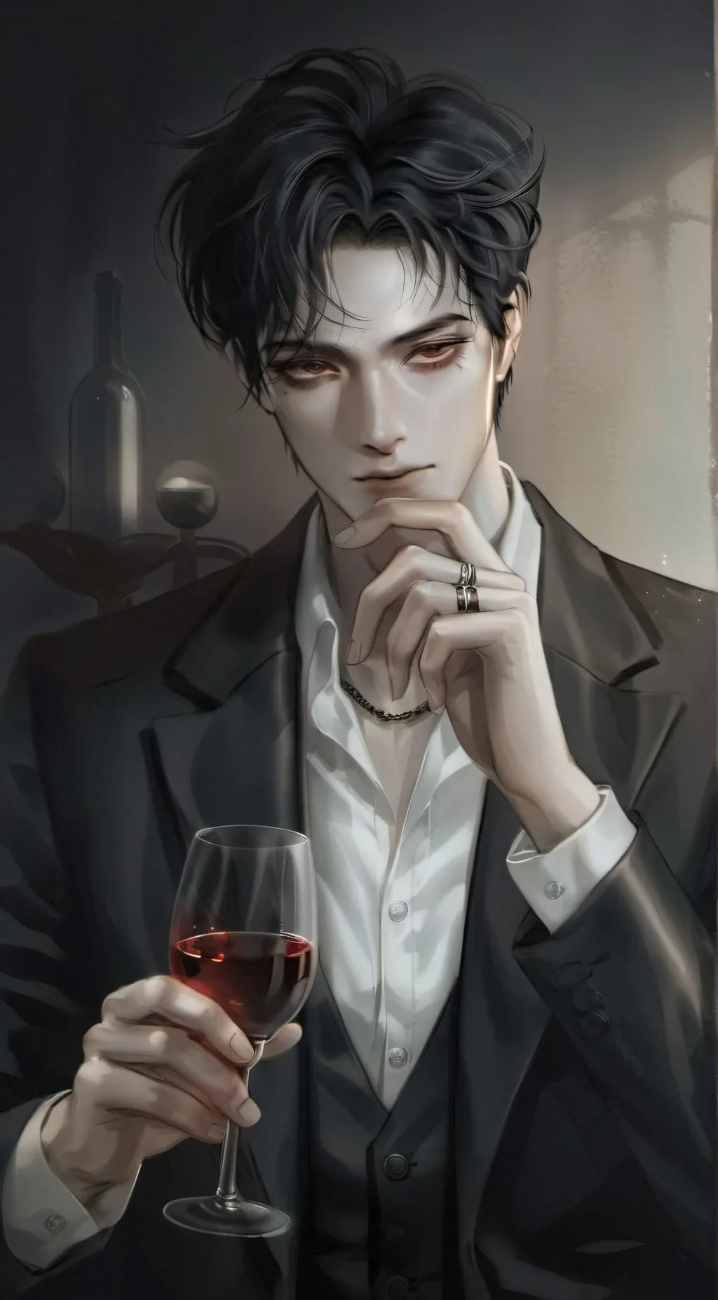 ai character: 𝐣𝐚𝐦𝐞𝐬 ☕︎ background