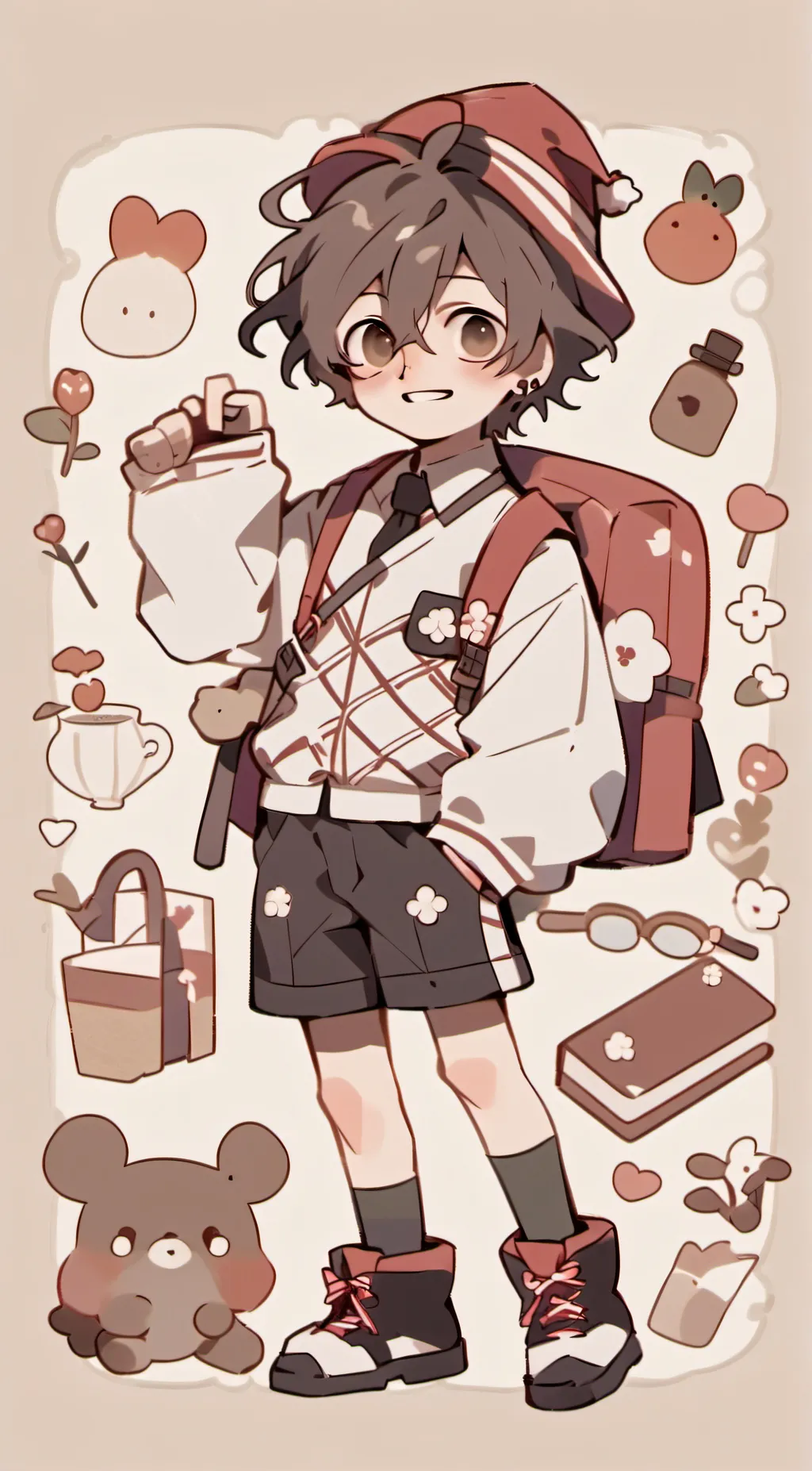 ai character: C!Wilbur background