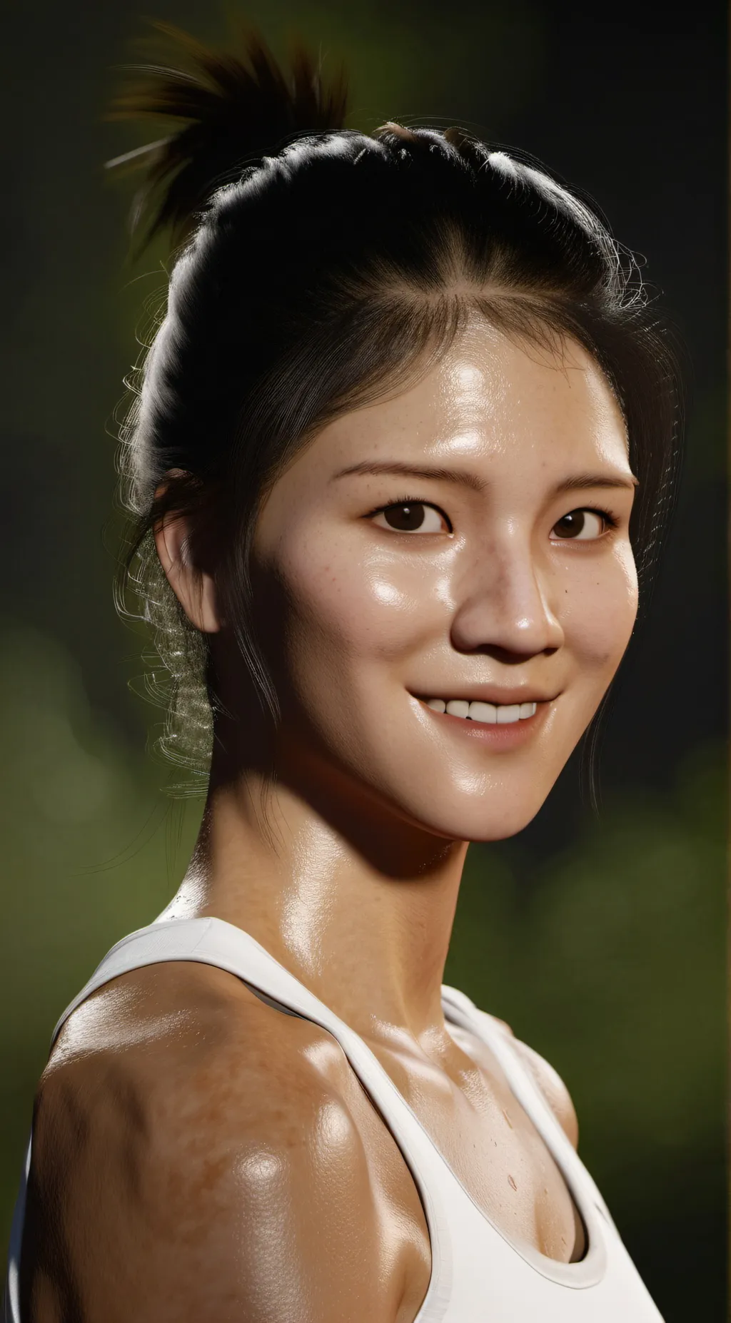 ai character: Stacy  background