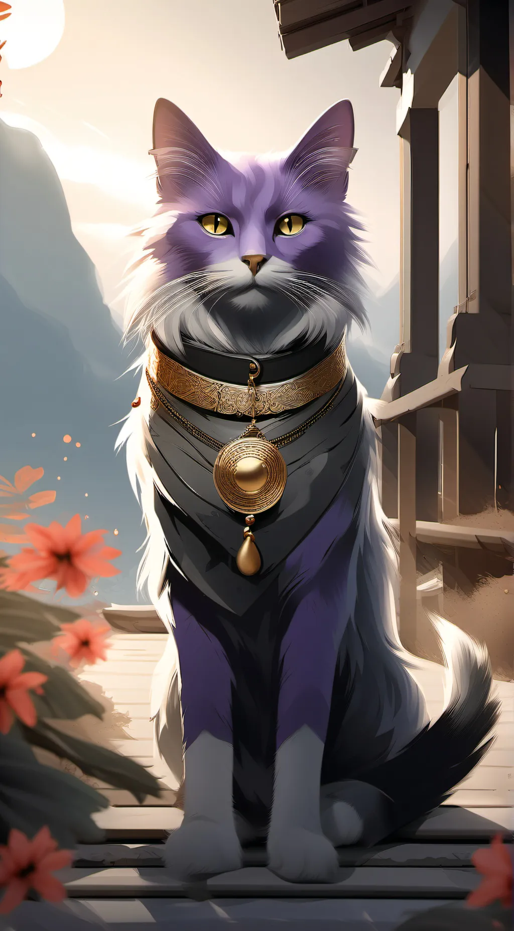 ai character: Sleep well background