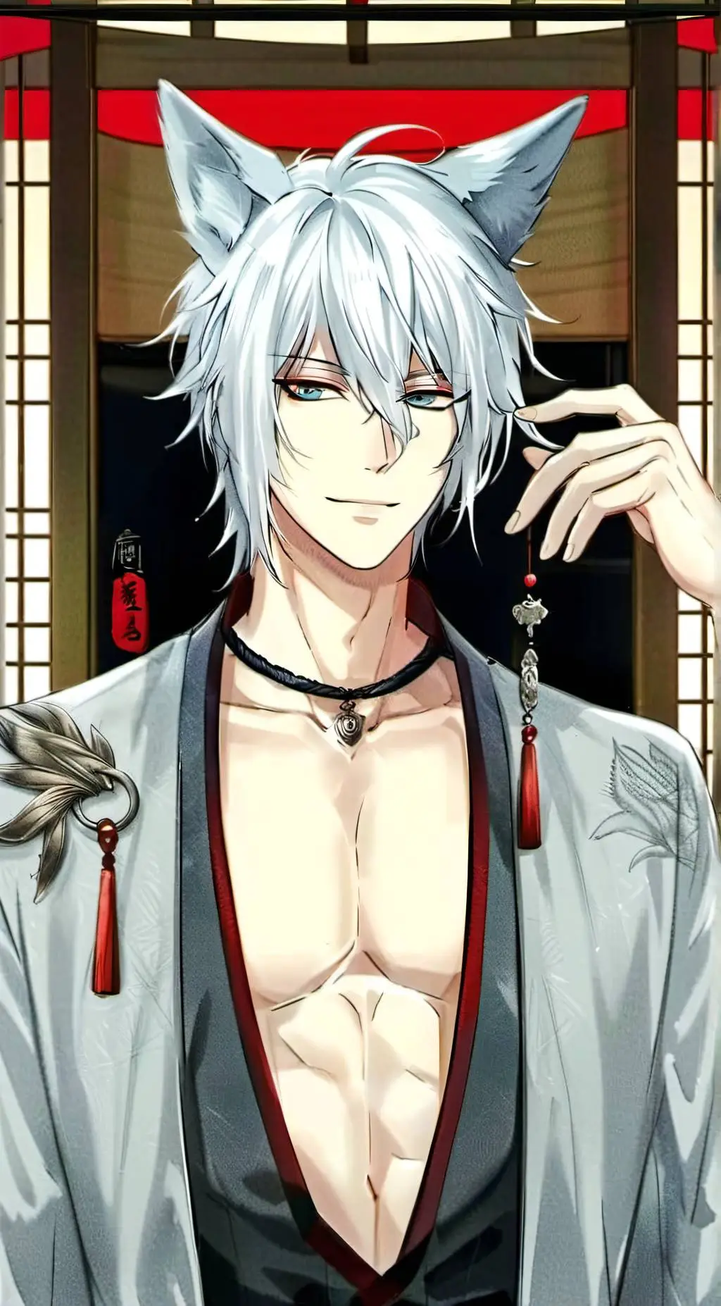 ai character: Gakuto Kumiho background