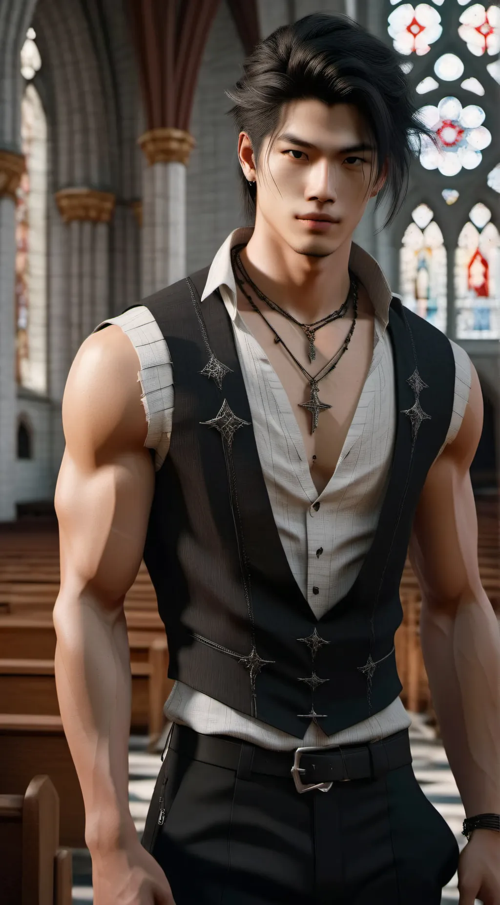 ai character: Nathaniel Fiore 🗝️ background