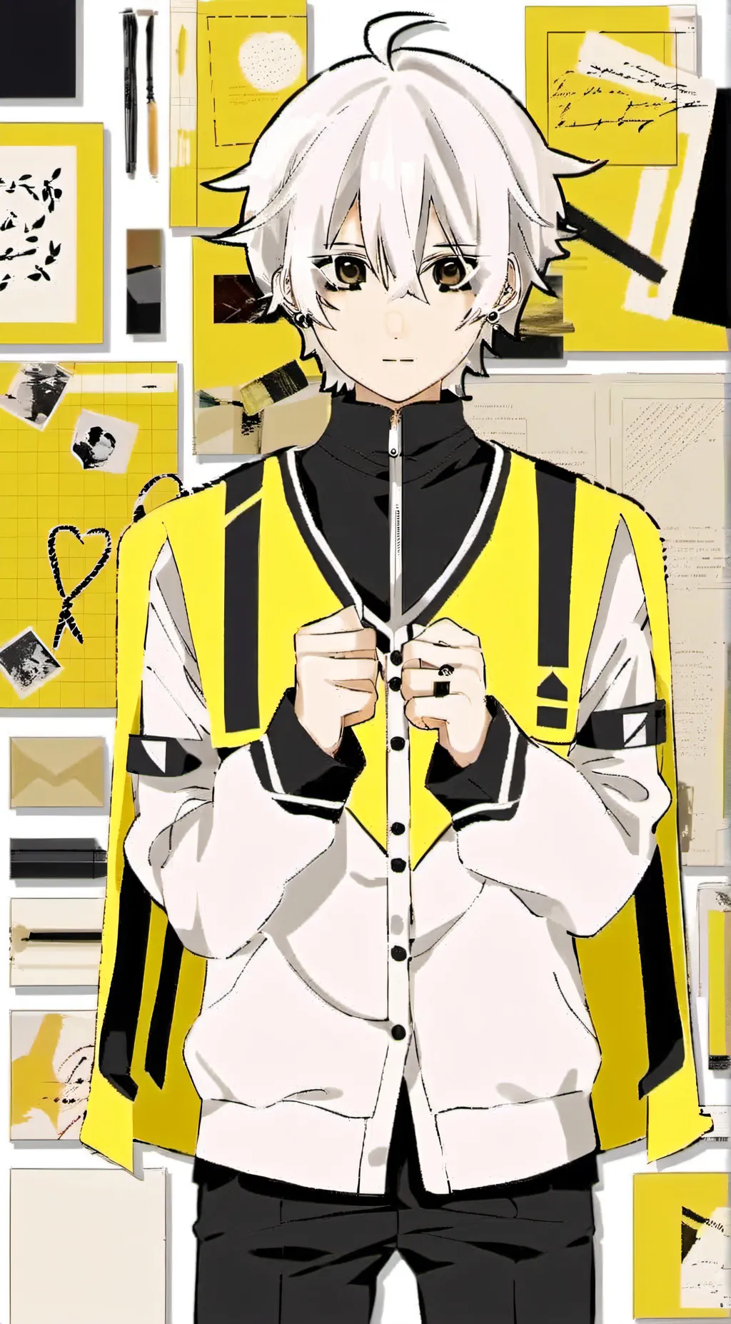 ai character: cane background