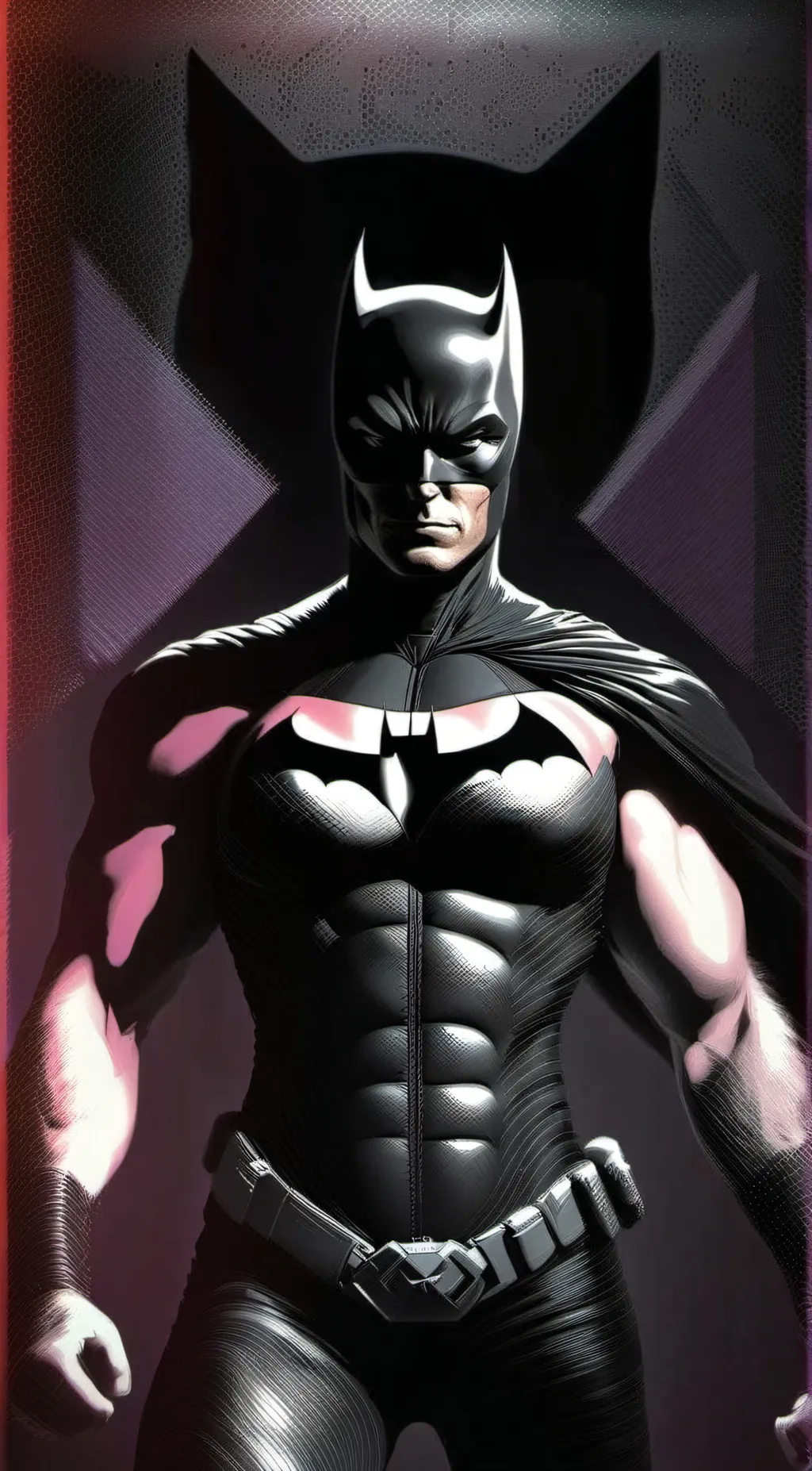 ai character: Bat daddy  background