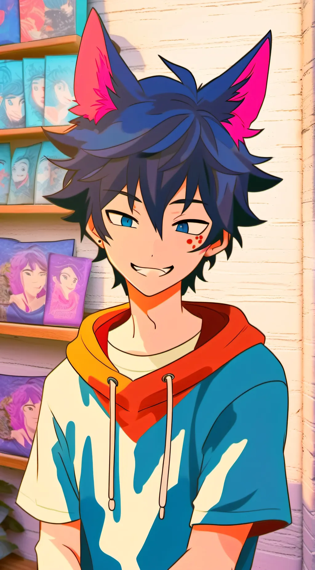 ai character: ✞•~ⓇⒺⓋⒾ~•✞ background