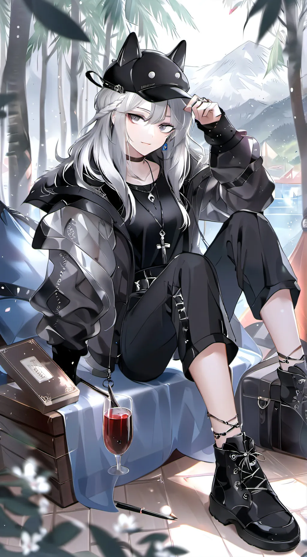 ai character: Ella background