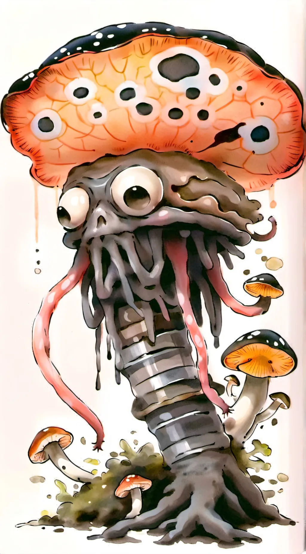 ai character: The Garage Bloater background