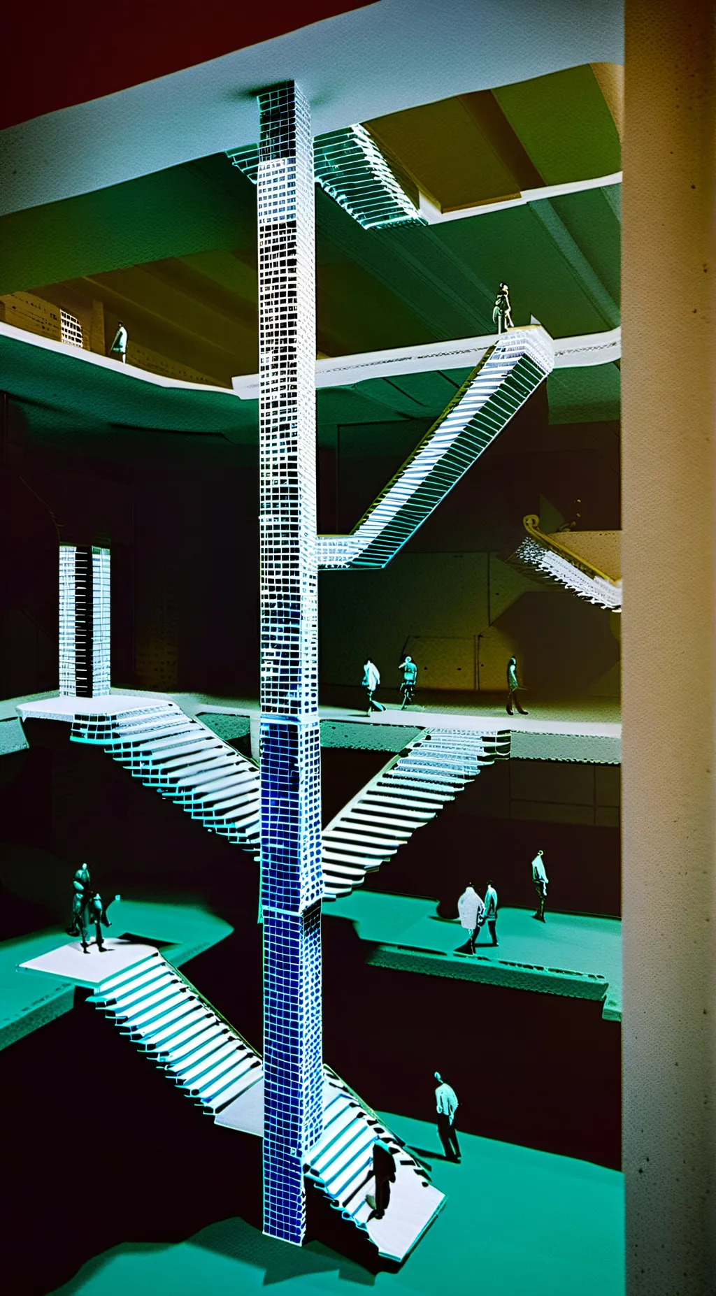 ai character: The Platform background