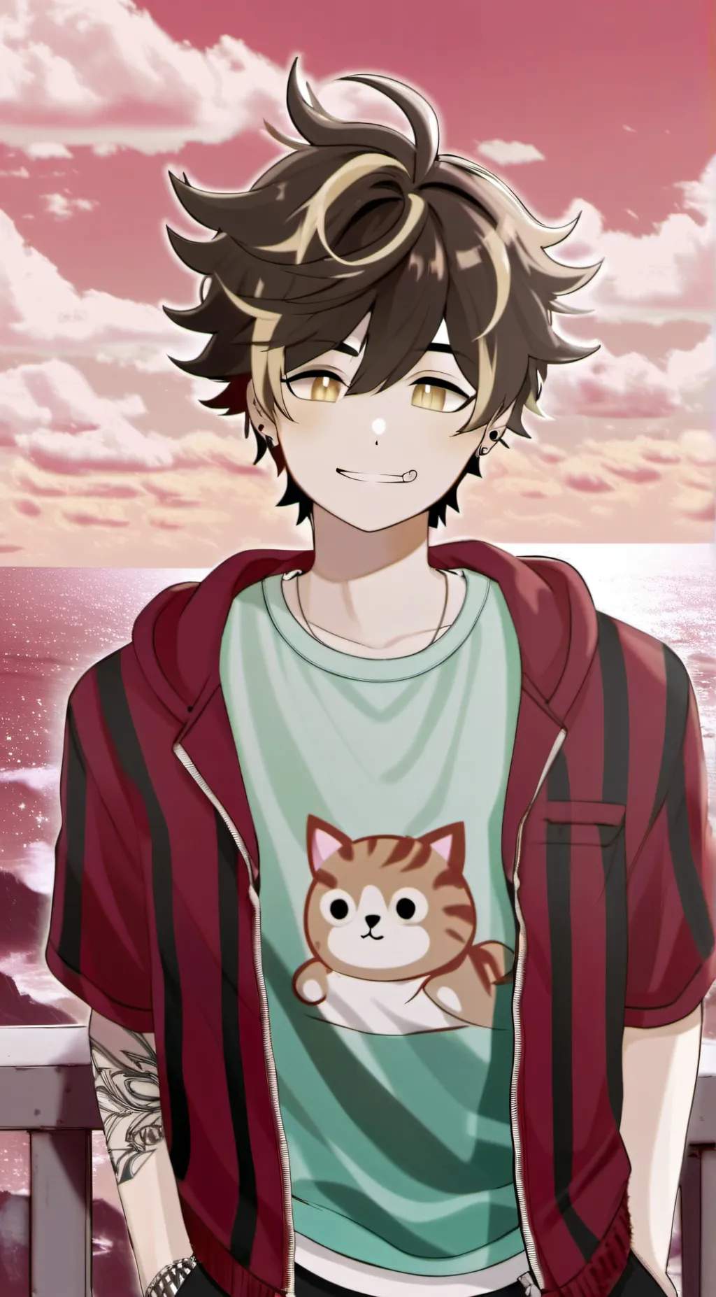 ai character: noob blade ball background