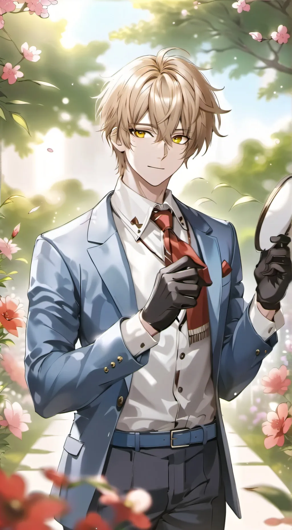 ai character: Max  background